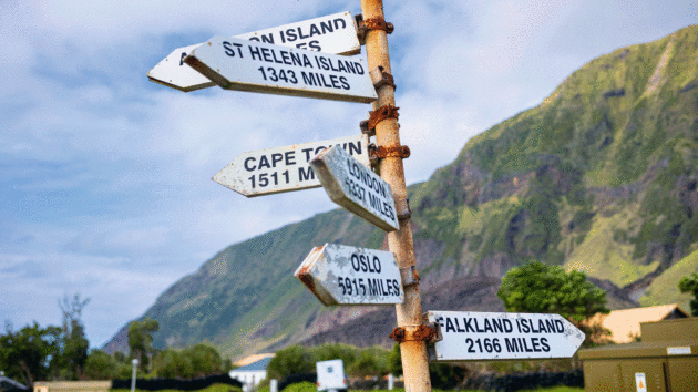 Tristan da Cunha is long way from almost everyone else