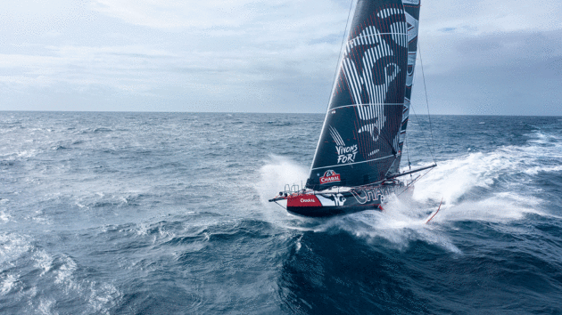 Jérémie Beyou and Morgan Lagravière led the IMOCAs home with Charal