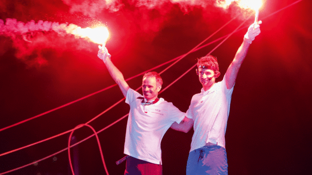 Franck Cammas and Tom Laperche 