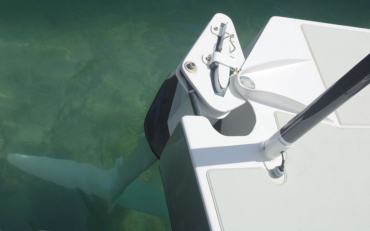 fujin-catamaran-rorc-caribbean-600-t-foil-rudders-credit-Mags-Hudgell