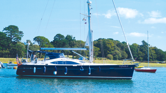 Southerly 42RST, 2010 is a Shallow draught cruiser that has completed a trip through the Canal du Midi to the Med, well-maintaned and ready to go again. Three cabins, in-mast reefing, bow thruster, full cockpit tent. 